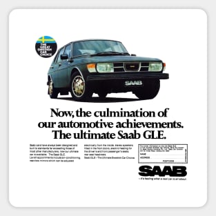 SAAB 99 GLE - advert Magnet